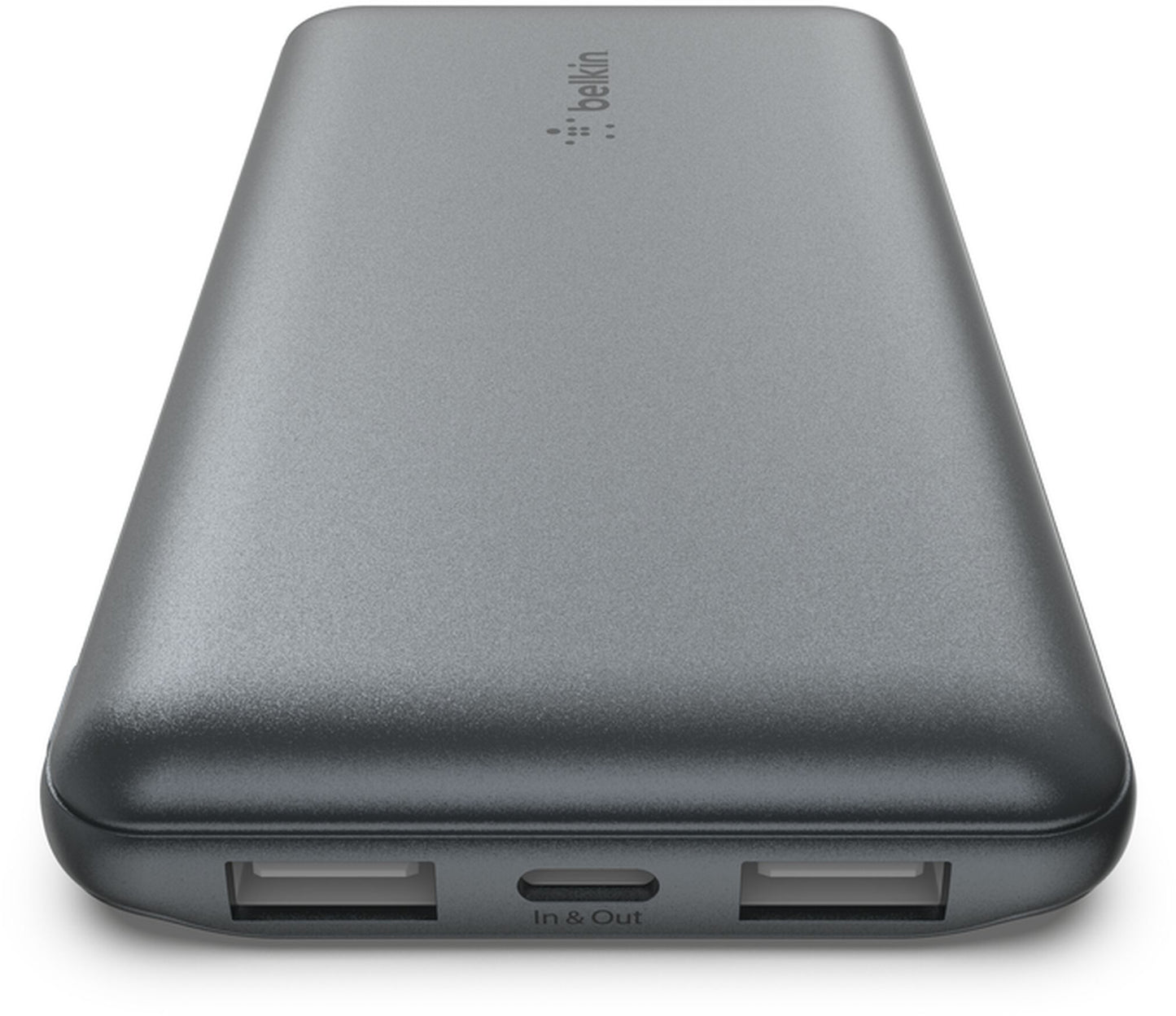 Bateria Externa Belkin BoostCharge, 10000mAh, 15W, 1 x USB-C - 2 x USB-A, Cinzento BPB011btGY