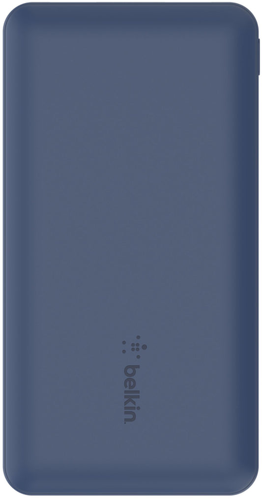 Bateria Externa Belkin BoostCharge, 10000mAh, 15W, 1 x USB-C - 2 x USB-A, Azul Marinho BPB011btBL