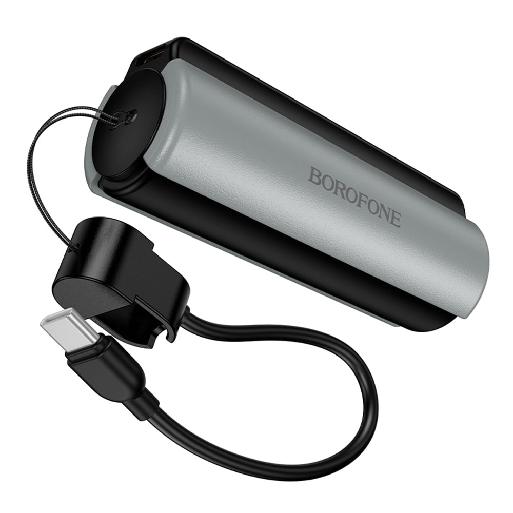 Bateria Externa Borofone BJ87 Star, 5000mAh, 10W, 1 x USB-C, Cinzento
