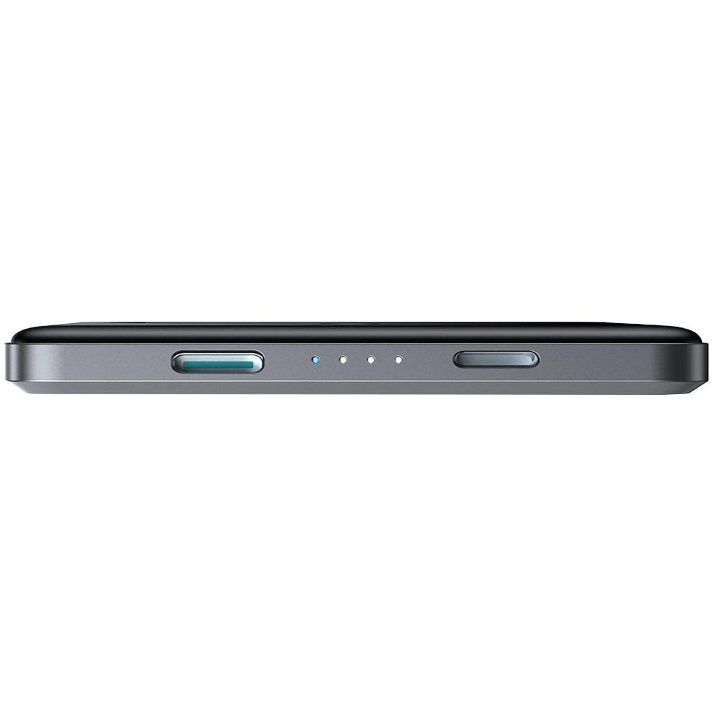 Bateria Externa Wireless Joyroom JR-PBM08, 5000mAh, 20W, PD + FQI, 1 x QI - 1 x USB-C, Cinzento