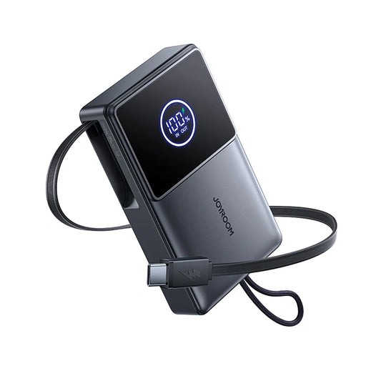 Bateria Externa Joyroom JR-PR1, 10000mAh, 22.5W, PD, 2 x USB-C, Cinzento