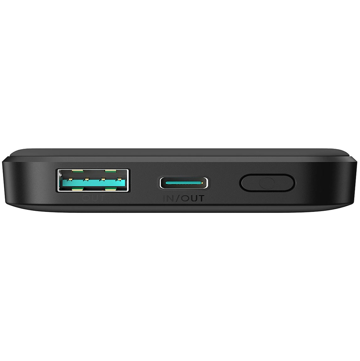 Bateria Externa Wireless Joyroom JR-W020 Mini, 5000mAh, 20W, QC + PD + FQI, 1 x QI - 1 x USB-A - 1 x USB-C, Preta