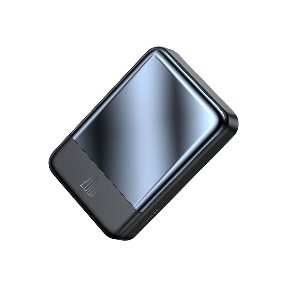 Bateria Externa Wireless McDodo MC-4261 Ambilight, 10000mAh, 20W, PD + FQI, 1 x QI - 1 x USB-C, Preta