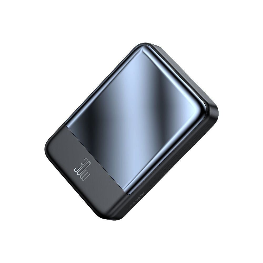 Bateria Externa Wireless McDodo MC-5931 Ambilight, 10000mAh, 30W, PD + FQI, 1 x QI - 1 x USB-C, Preta