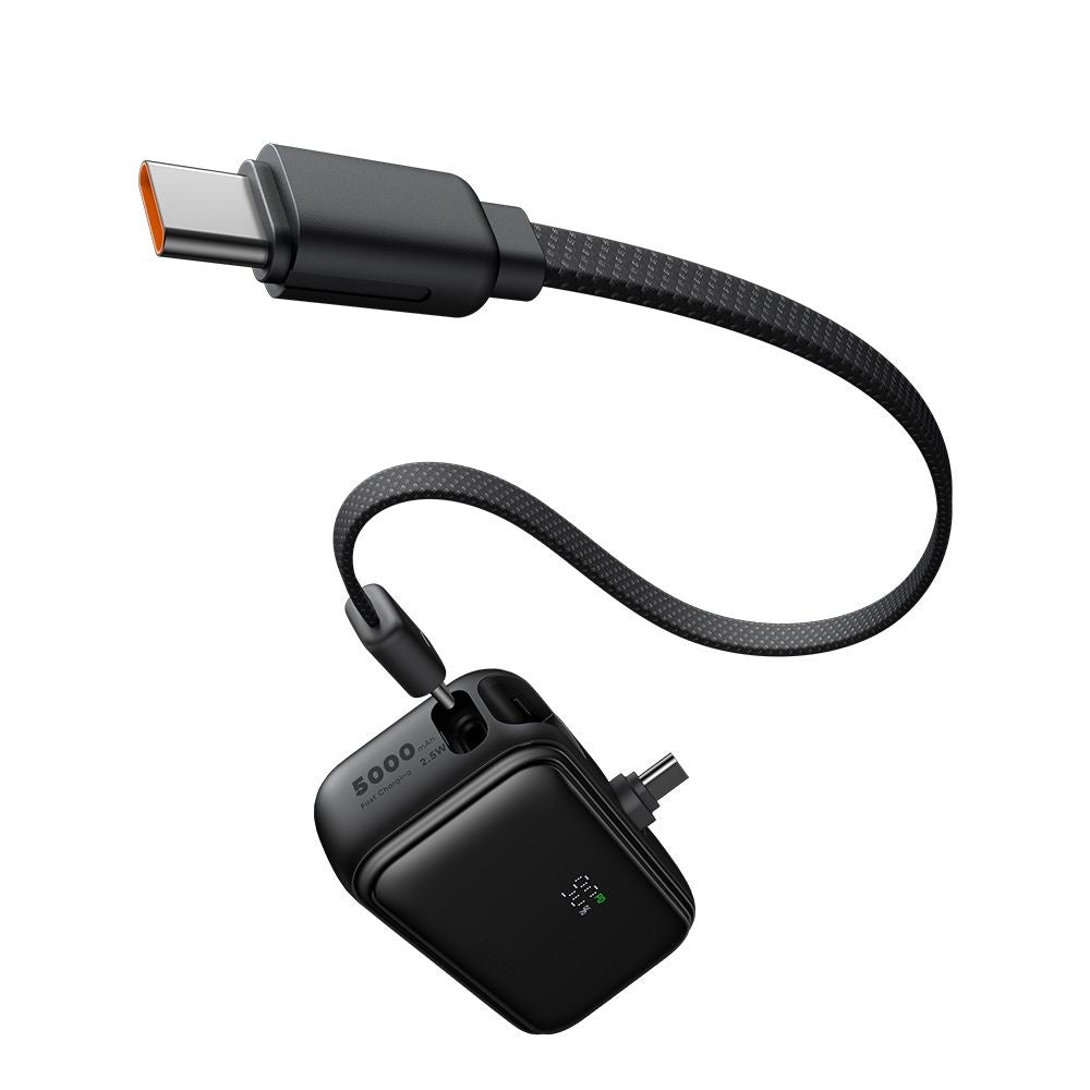 Bateria Externa McDodo MC-7760 Freekit, 5000mAh, 22.5W, PD, 3 x USB-C, Preta
