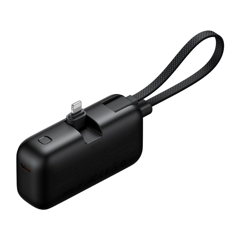 Bateria Externa McDodo MC-7800 Freekit, 5000mAh, 22.5W, PD, 1 x Lightning - 2 x USB-C, Preta