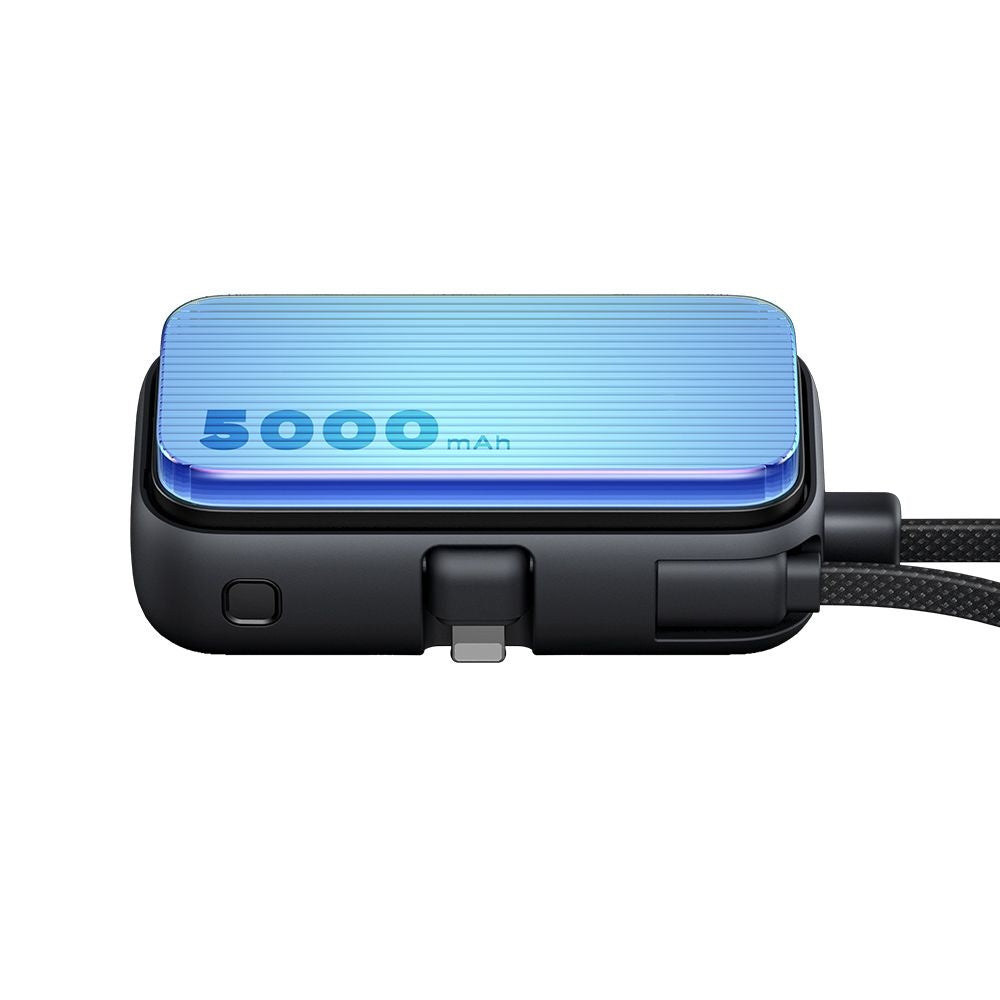 Bateria Externa McDodo MC-7800 Freekit, 5000mAh, 22.5W, PD, 1 x Lightning - 2 x USB-C, Preta