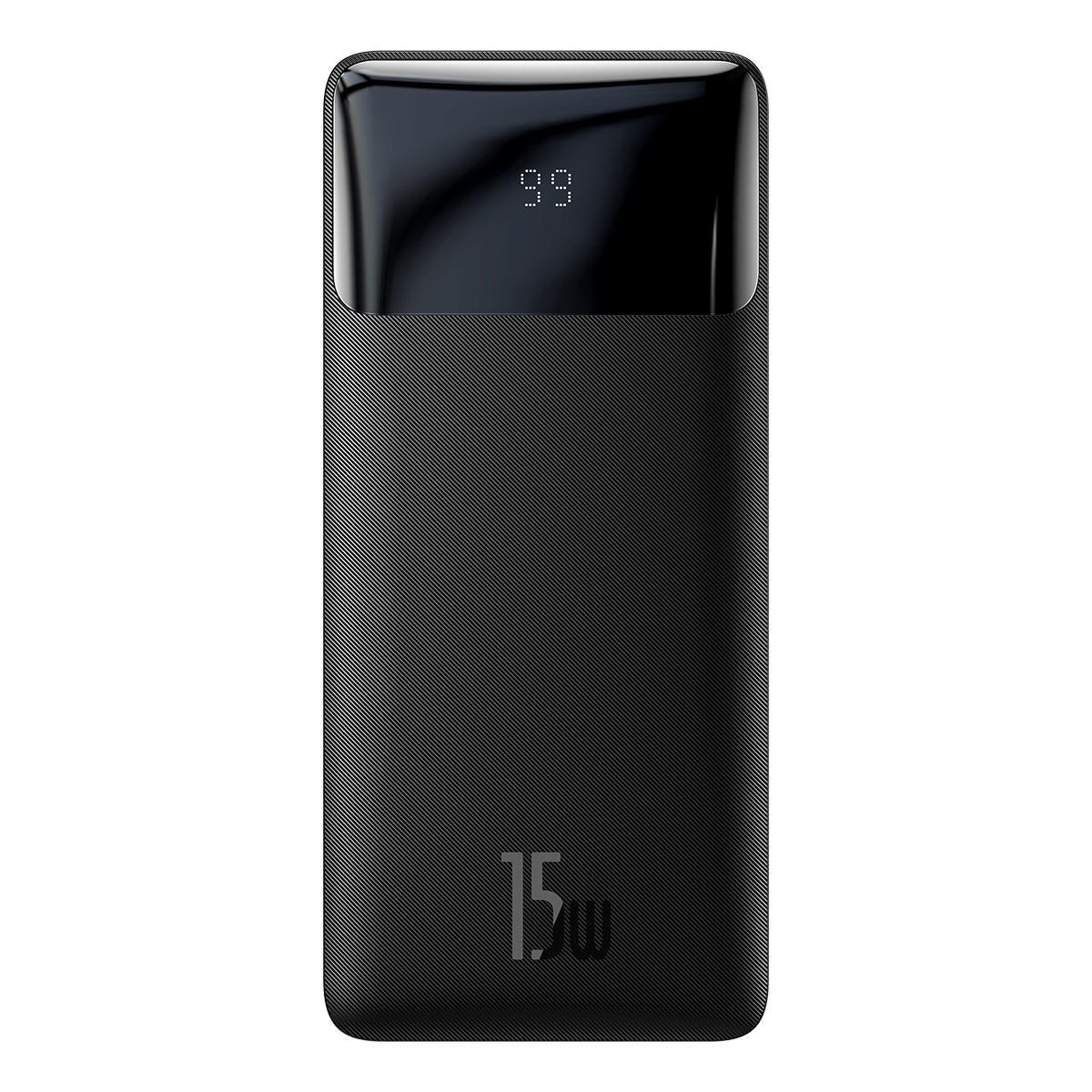 Bateria externa Baseus Bipow, 10000mAh, 15W, 1 x USB-C - 2 x USB-A, preto PPBD050001
