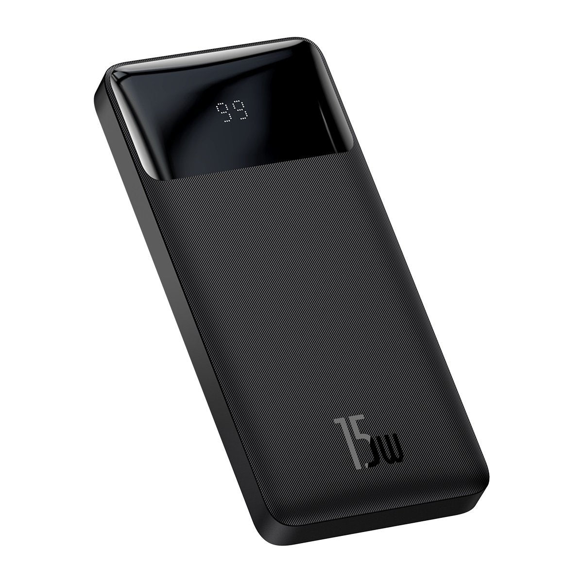 Bateria externa Baseus Bipow, 10000mAh, 15W, 1 x USB-C - 2 x USB-A, preto PPBD050001