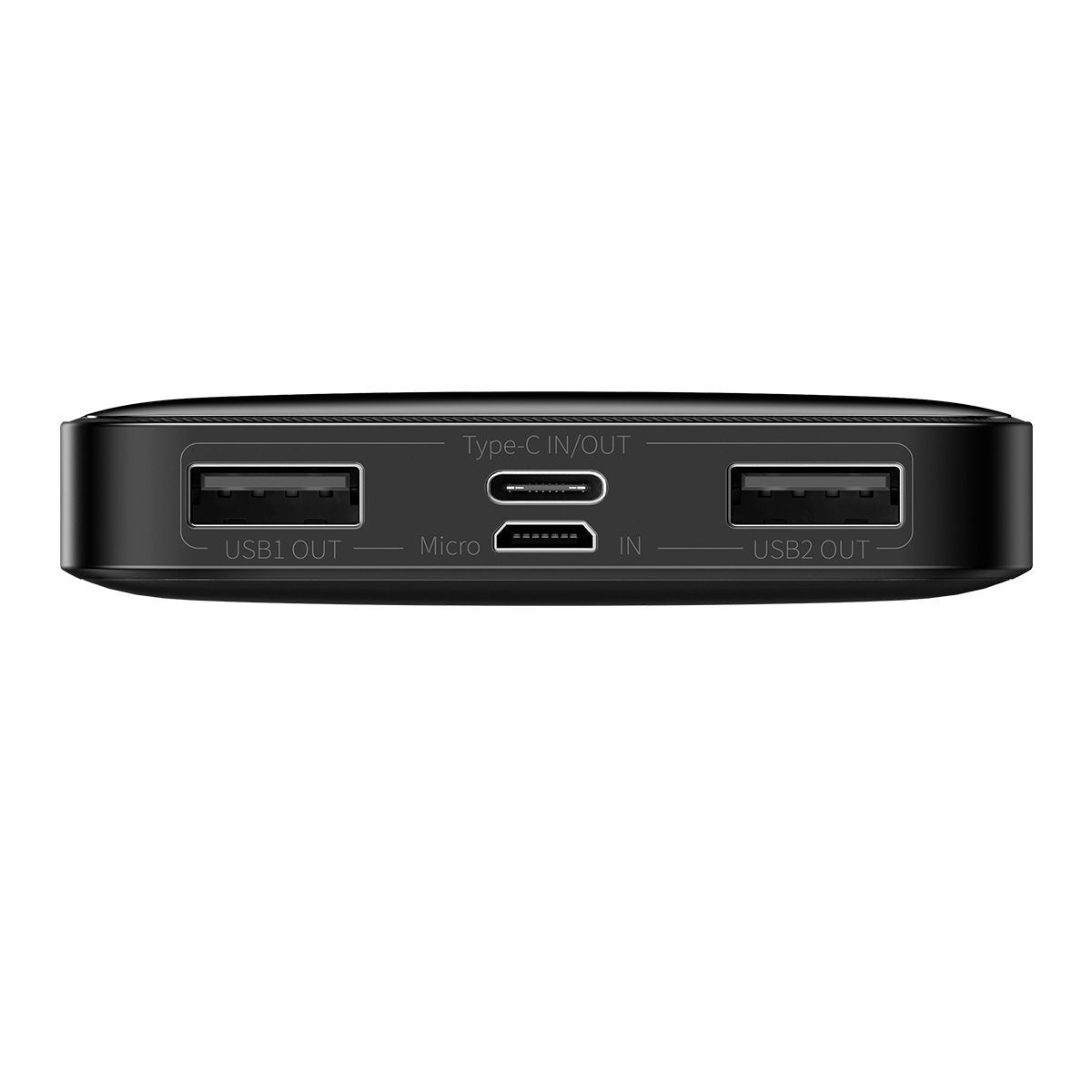 Bateria externa Baseus Bipow, 10000mAh, 15W, 1 x USB-C - 2 x USB-A, preto PPBD050001