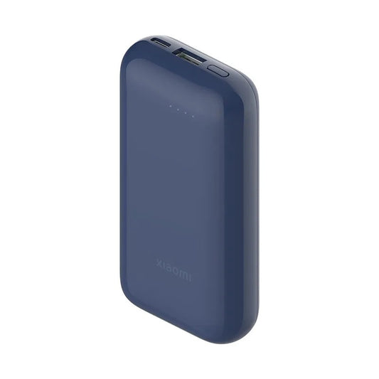 Bateria Externa Xiaomi Pocket Edition Pro, 10000mAh, 33W, QC + PD, 1 x USB-A - 1 x USB-C, Azul Marinho BHR5785GL