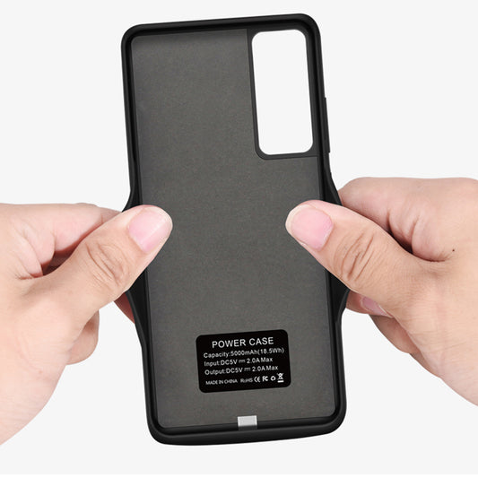 Capa com Bateria Externa Techsuit Power Pro Battery para Huawei P30 Pro New Edition / P30 Pro, 5000mAh, Preta