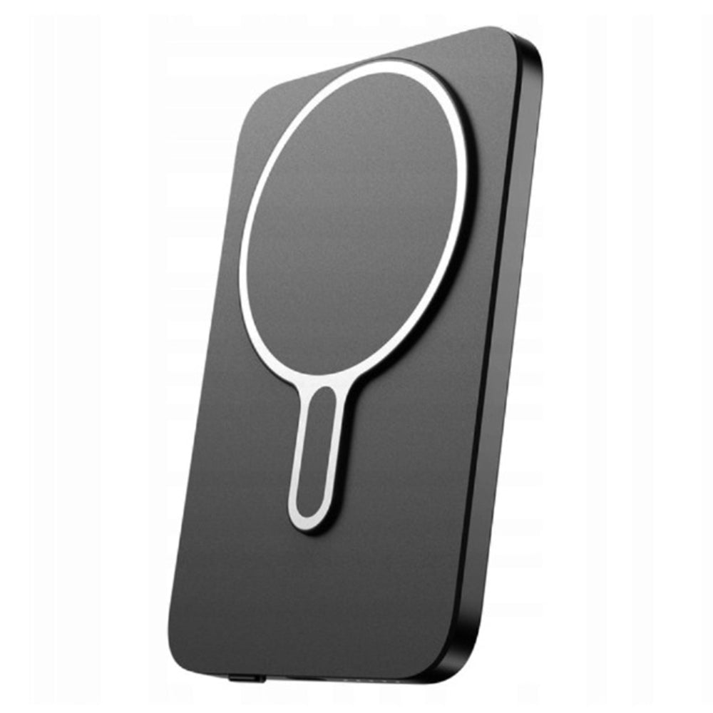 Bateria Externa Wireless 3MK MagSnap Go, 5000mAh, 20W, PD + FQI, 1 x QI - 1 x USB-C, Cinzento