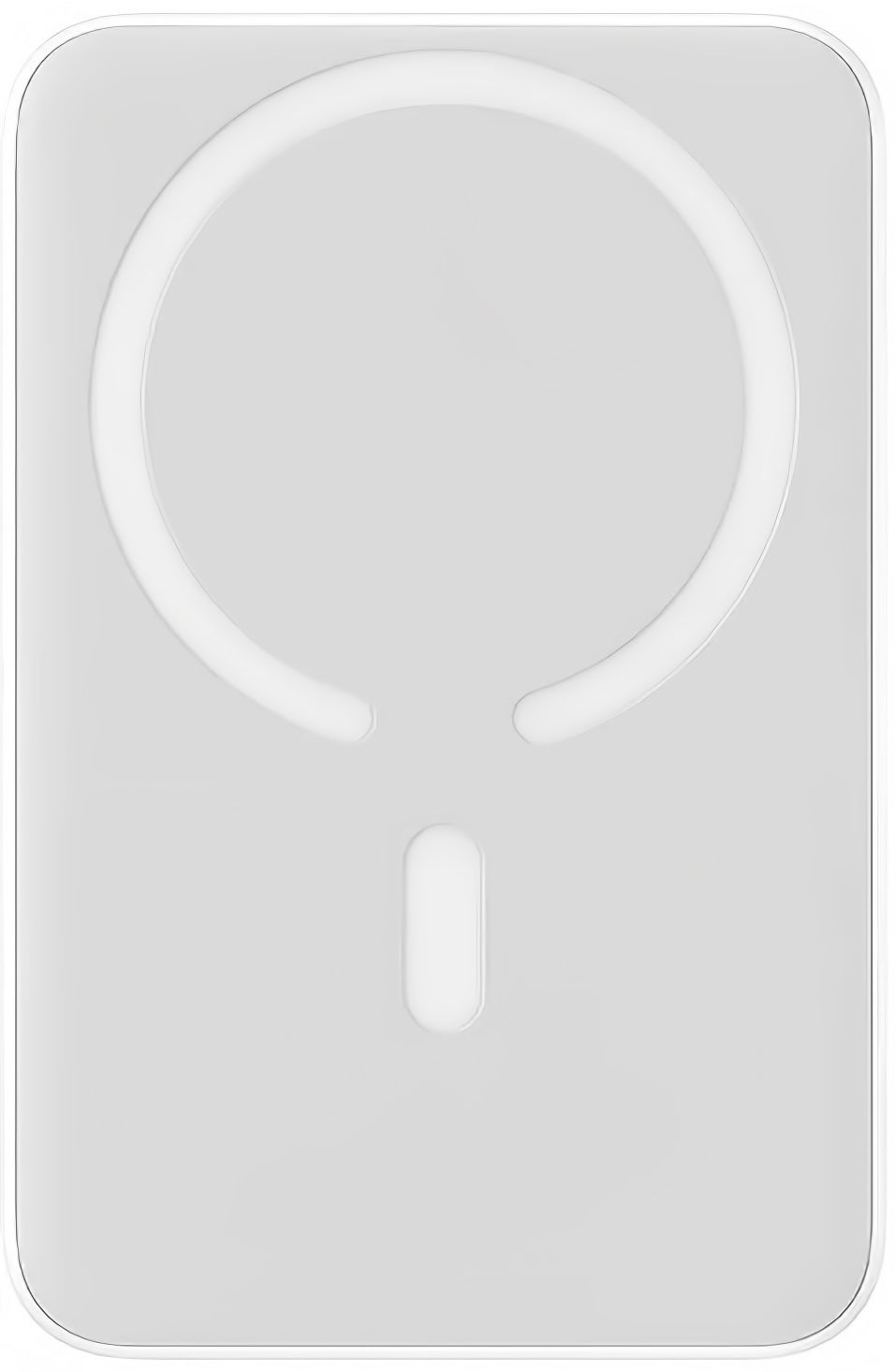 Bateria Externa Wireless Baseus Magnetic Mini, 10000mAh, 20W, PD + FQI, 1 x QI - 1 x USB-C, Branca PPCX07002