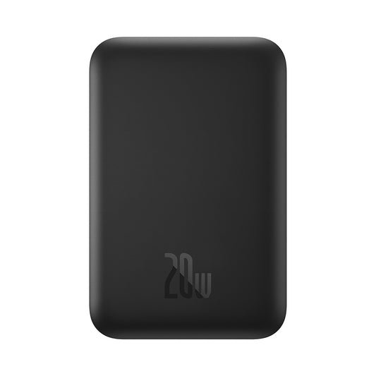 Bateria Externa Wireless Baseus Mini Air, 6000mAh, 20W, PD + FQI, 1 x QI - 1 x USB-C, Preta P10059002113-00