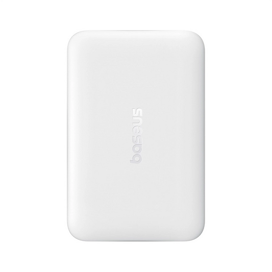 Bateria Externa Wireless Baseus EnerFill FM11 Ultra-Mini, 10000mAh, 22.5W, PD + FQI, 1 x QI - 1 x USB-C, Branca P1008210E213-00