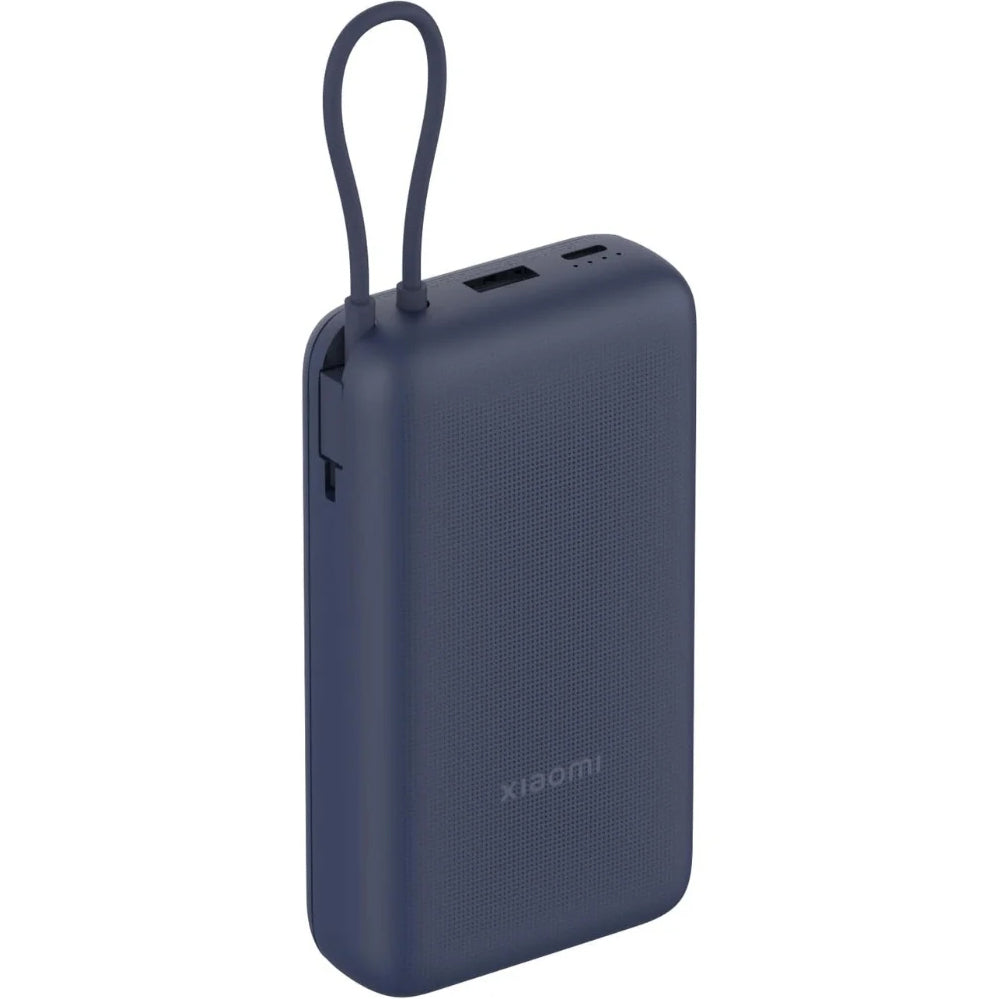 Bateria Externa Xiaomi, 20000mAh, 33W, QC + PD, 1 x USB-A - 2 x USB-C, Azul BHR8975GL