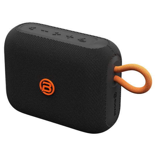 Coluna Portátil Bluetooth Bugani Rove Go 5, 12W, TWS, À Prova de Água, Preta