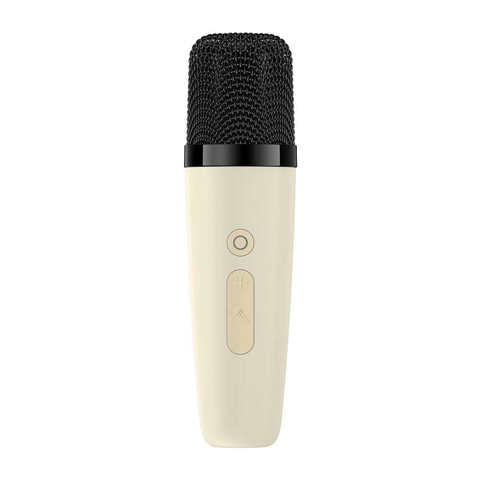 HAVIT SK818BT Portable Bluetooth Speaker Karaoke, 5W, RGB, Waterproof, Beige