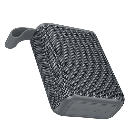 Coluna Portátil Bluetooth HOCO HC34, 5W, TWS, à Prova de Água, Cinzenta