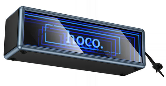 Coluna Portátil Bluetooth HOCO HC40, 2 x 10W, TWS, RGB, Preta