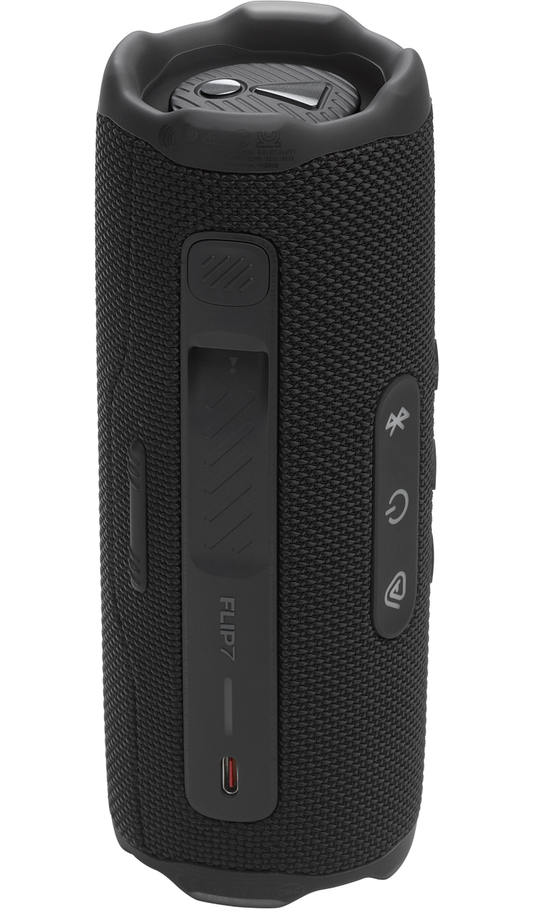 Coluna Portátil Bluetooth JBL Flip 7, 35W, MultiPoint, À Prova de Água, Preta JBLFLIP7BLK