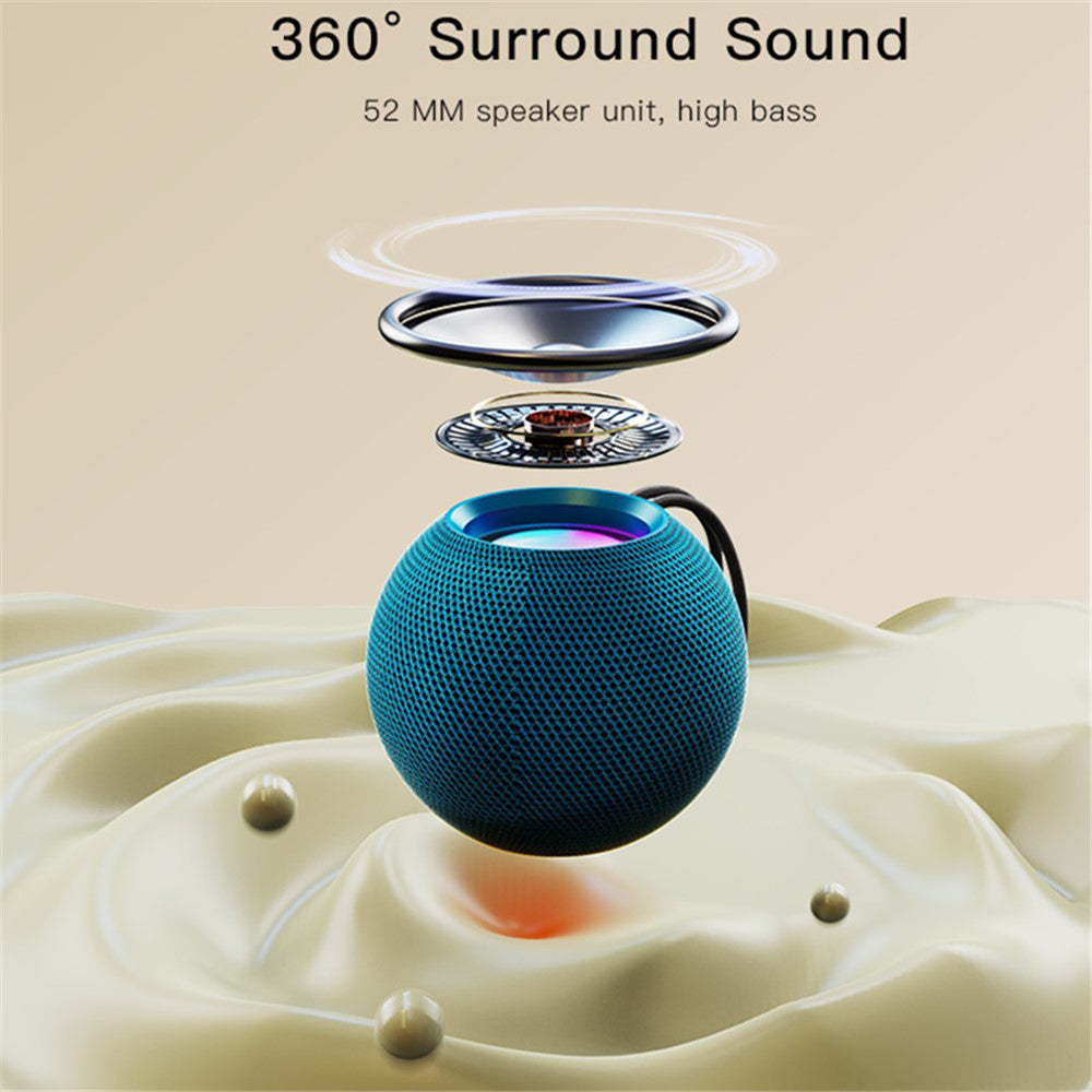 Coluna Portátil Bluetooth Yesido YSW13, 5W, RGB, Azul