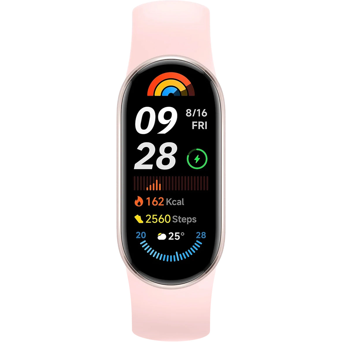 Bracelete Fitness Xiaomi Mi Smart Band 9, Rosa BHR8345GL