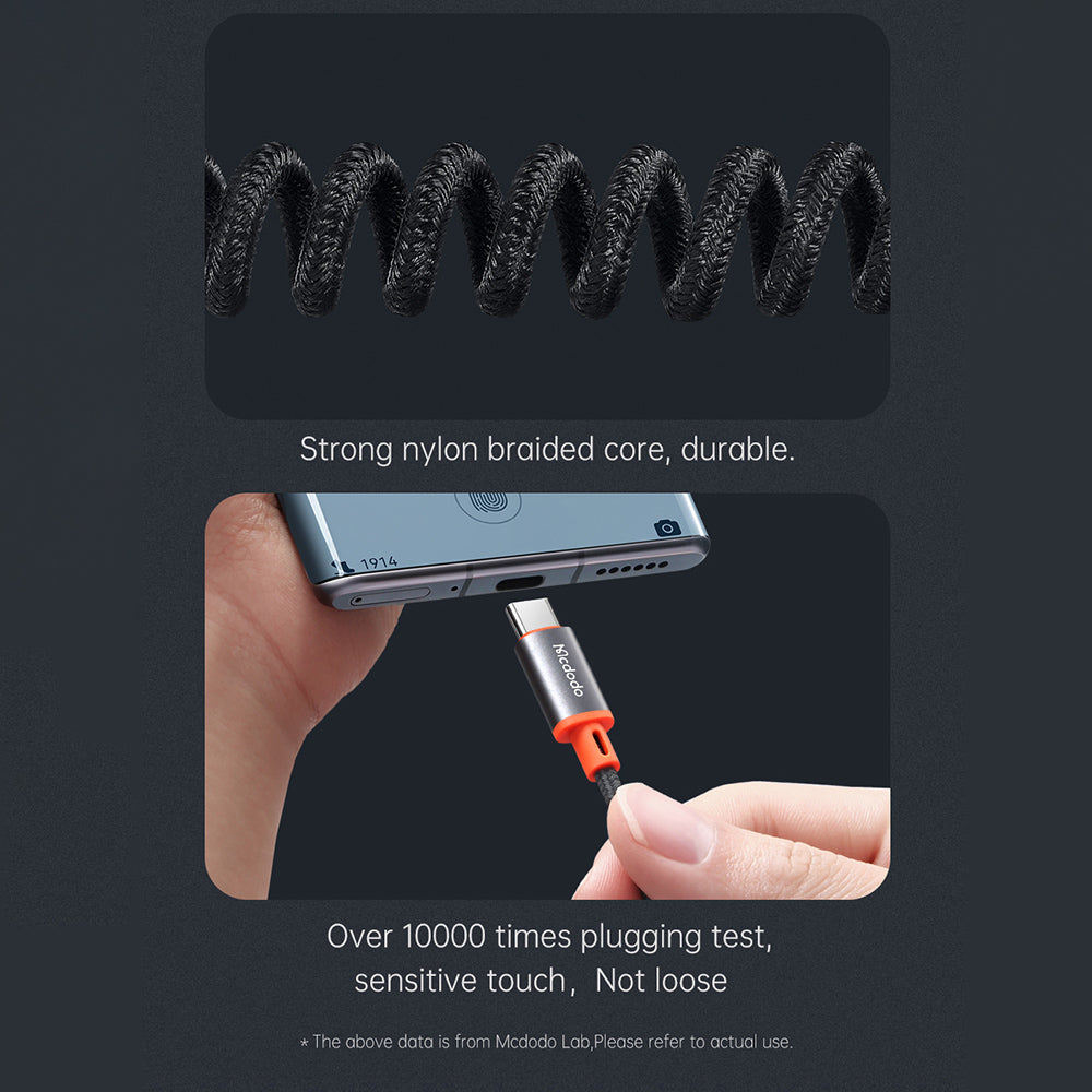 Cabo Áudio USB-C - 3.5mm McDodo CA-0900, 1.8m, Preto