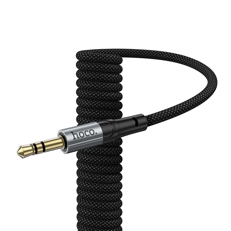 Cabo de Áudio USB-C - 3.5mm HOCO UPA33B, 1.5m, Preto