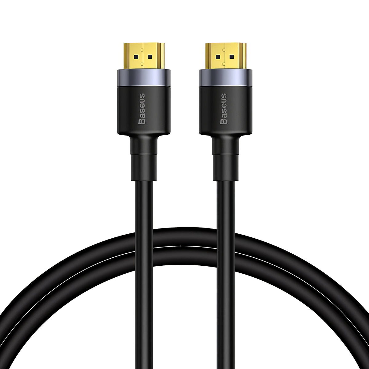 Cabo de Vídeo Baseus Cafule, HDMI - HDMI, 4K, 1m, Preto CADKLF-E01