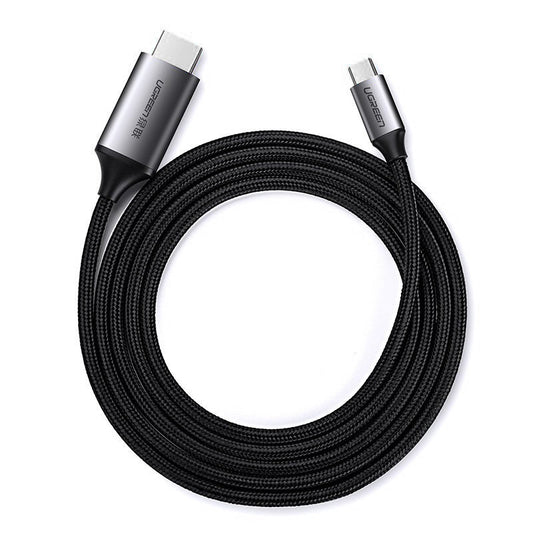 Cabo de áudio e vídeo USB-C - HDMI UGREEN MM142, 1,5 m, preto