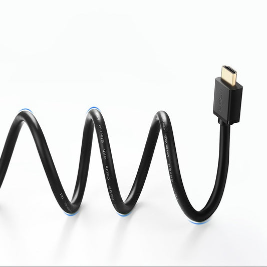 Cabo de Vídeo UGREEN HD104, HDMI - HDMI, 4K, 2m, Preto