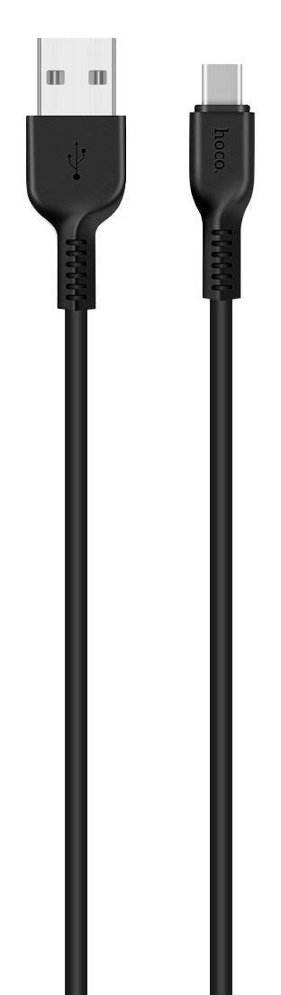 Cabo de Dados e Carregamento USB-A - USB-C HOCO Flash X20, 18W, 2m, Preto