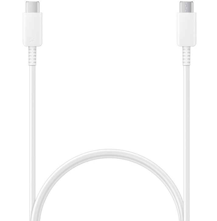 Cabo de Dados e Carregamento USB-C - USB-C Samsung EP-DN975, 100W, 1m, Branco EP-DN975BWEGWW