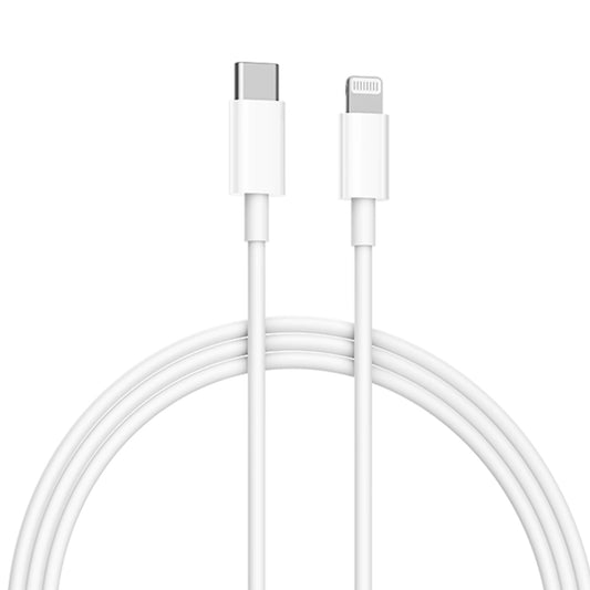 Cabo de carregamento e dados USB-C para Lightning da Xiaomi USB-C - Lightning Xiaomi, 18W, 1m, branco BHR4421GL