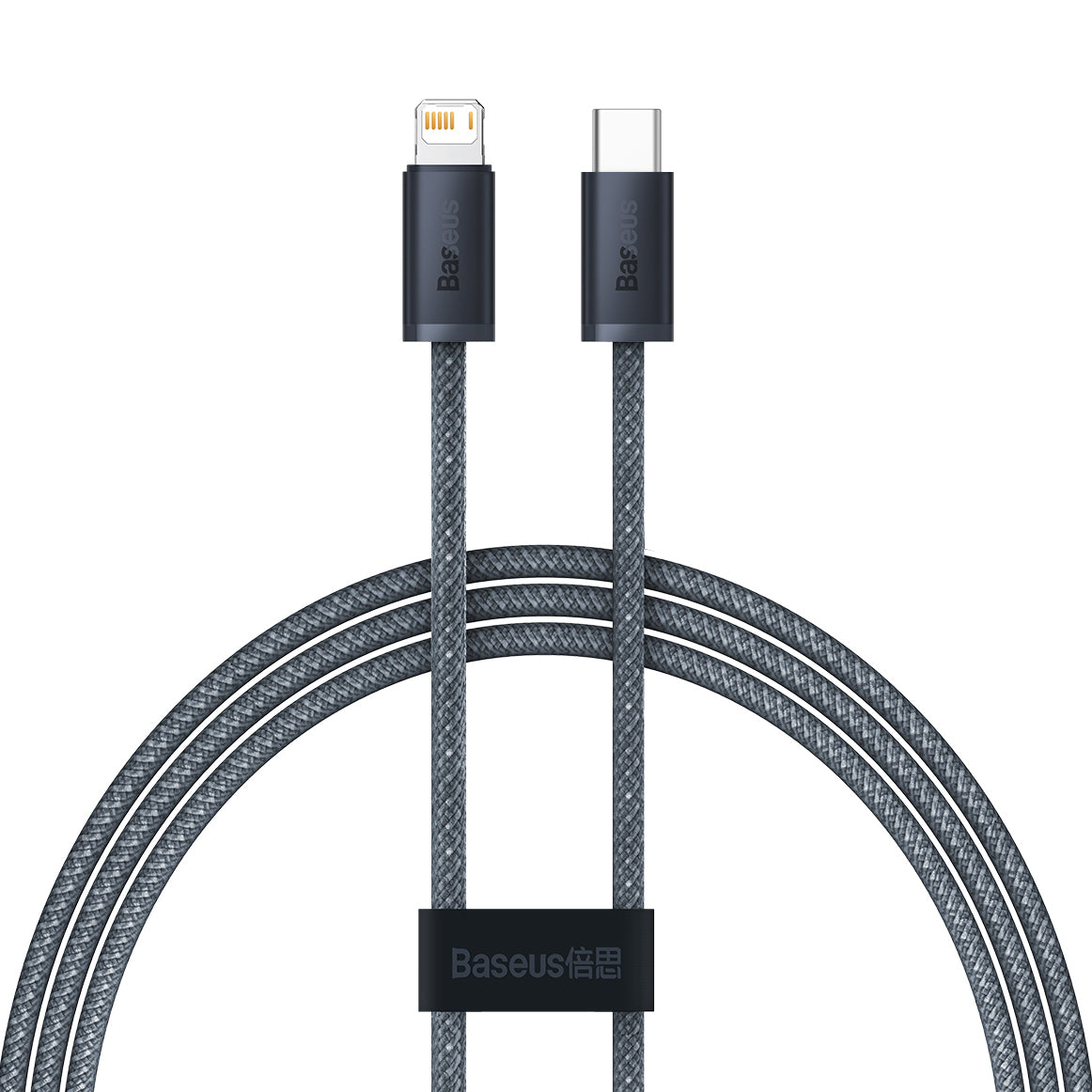 Cabo de Dados e Carregamento USB-C - Lightning Baseus Dynamic Series, 20W, 1m, Cinza CALD000016