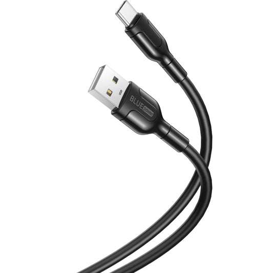 Cabo de carregamento e dados USB-A para USB-C BLUE Power BNB212, 18W, 1m, preto