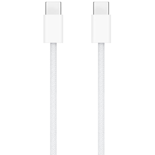 Cabo de carregamento e dados USB-C - Apple USB-C, 60W, 1m, Branco MQKJ3ZM/A