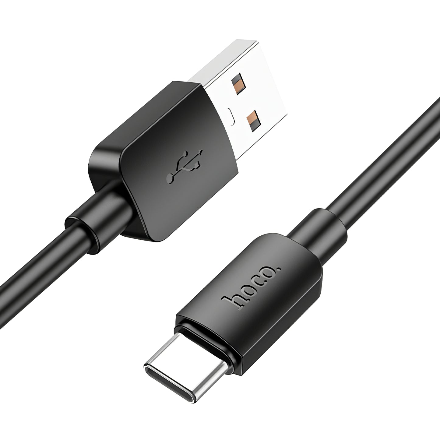 Cabo de Dados e Carregamento USB-A - USB-C HOCO X96, 27W, 0.25m, Preto