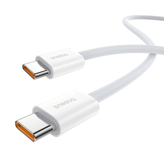 Cabo de carregamento e dados USB-C - USB-C Baseus Superior Series 2, 100W, 2m, Branco P10365200211-04