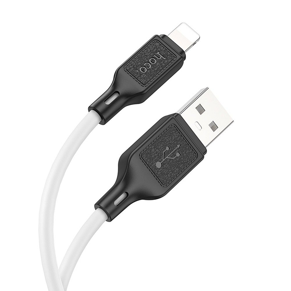 Cabo de Dados e Carregamento USB-A - Lightning HOCO X90, 18W, 1m, Branco