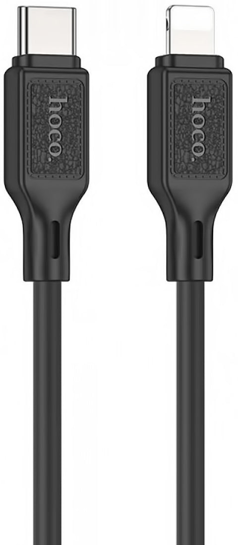 Cabo de carregamento e dados USB-C - Lightning HOCO X90, 20W, 1m, preto