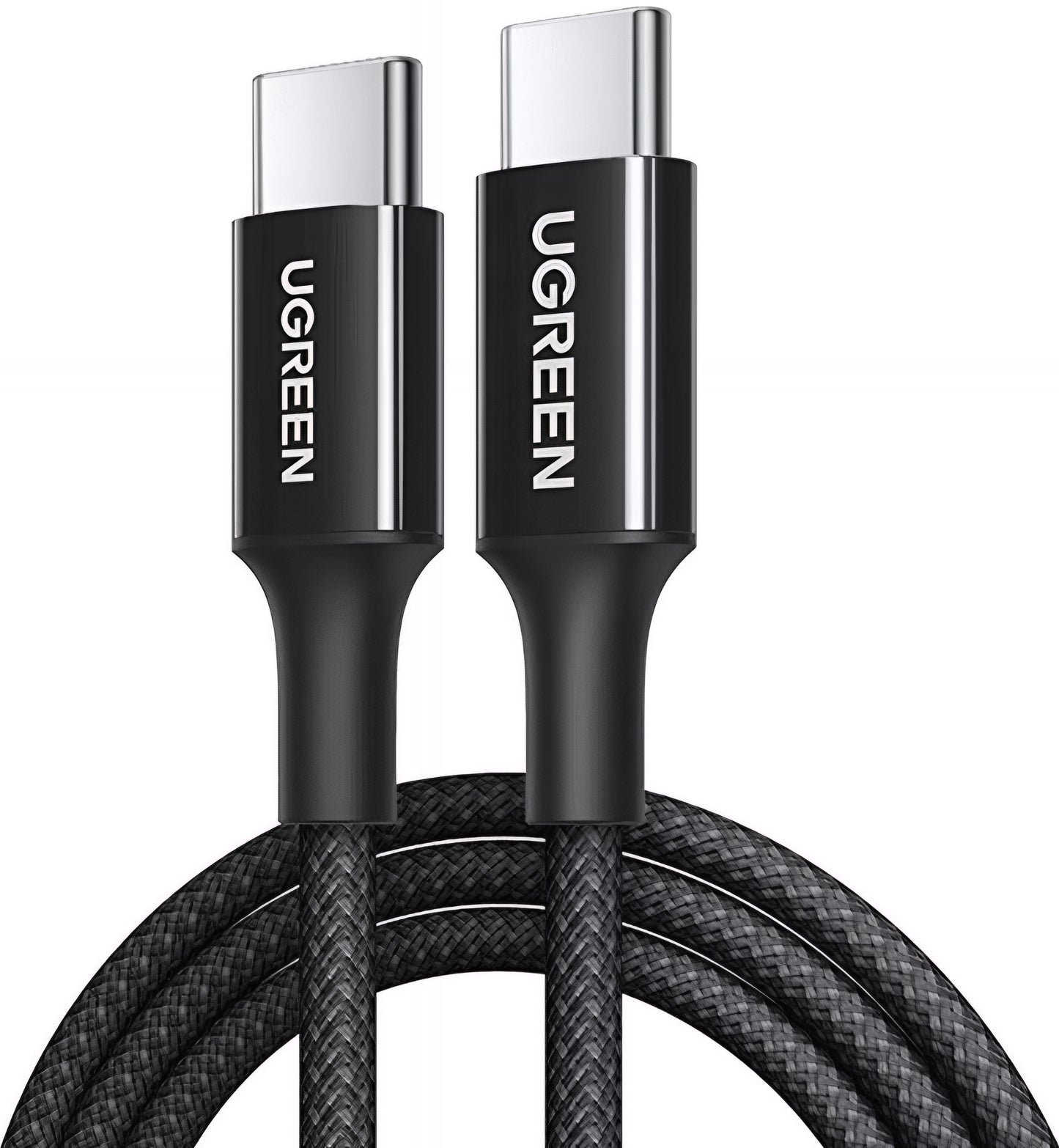 Cabo de Dados e Carregamento USB-C - USB-C UGREEN L501, 60W, 2m, Preto