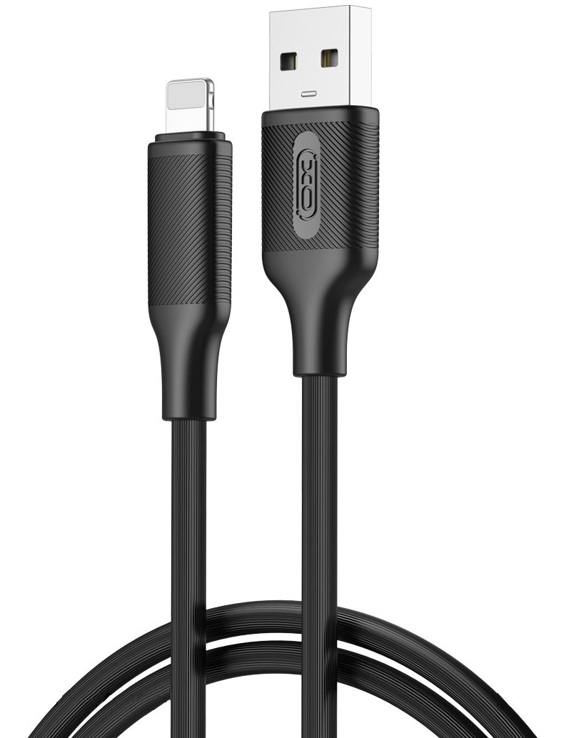 Cabo de Dados e Carregamento USB-A - Lightning XO Design NB265, 18W, 1m, Preto