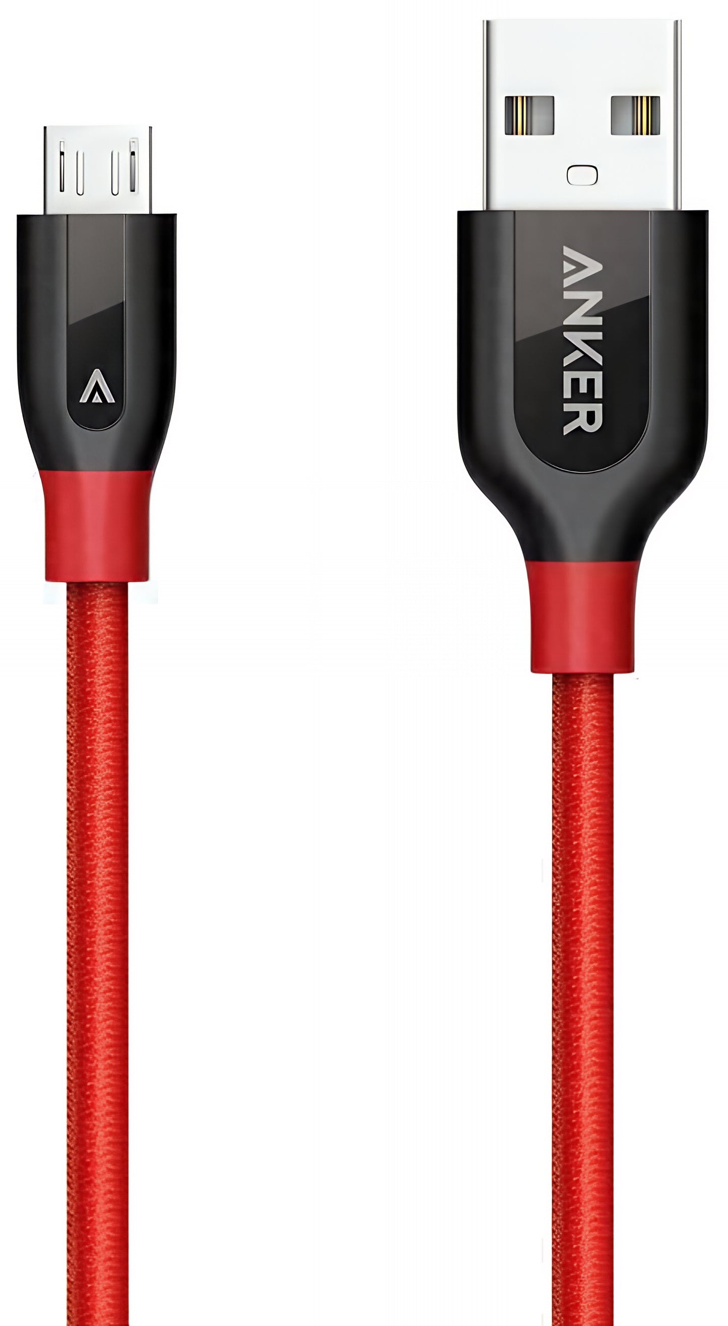 Cabo de Dados e Carregamento USB-A - microUSB Anker PowerLine+, 18W, 0.91m, Vermelho A8142G91