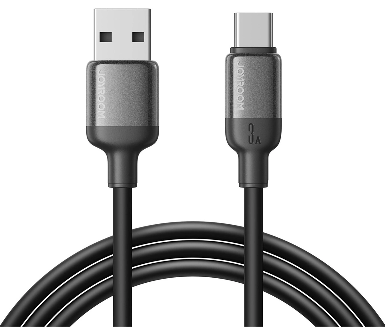 Cabo de Dados e Carregamento USB-A - USB-C Joyroom S-A62 Lively, 18W, 1,2m, Preto