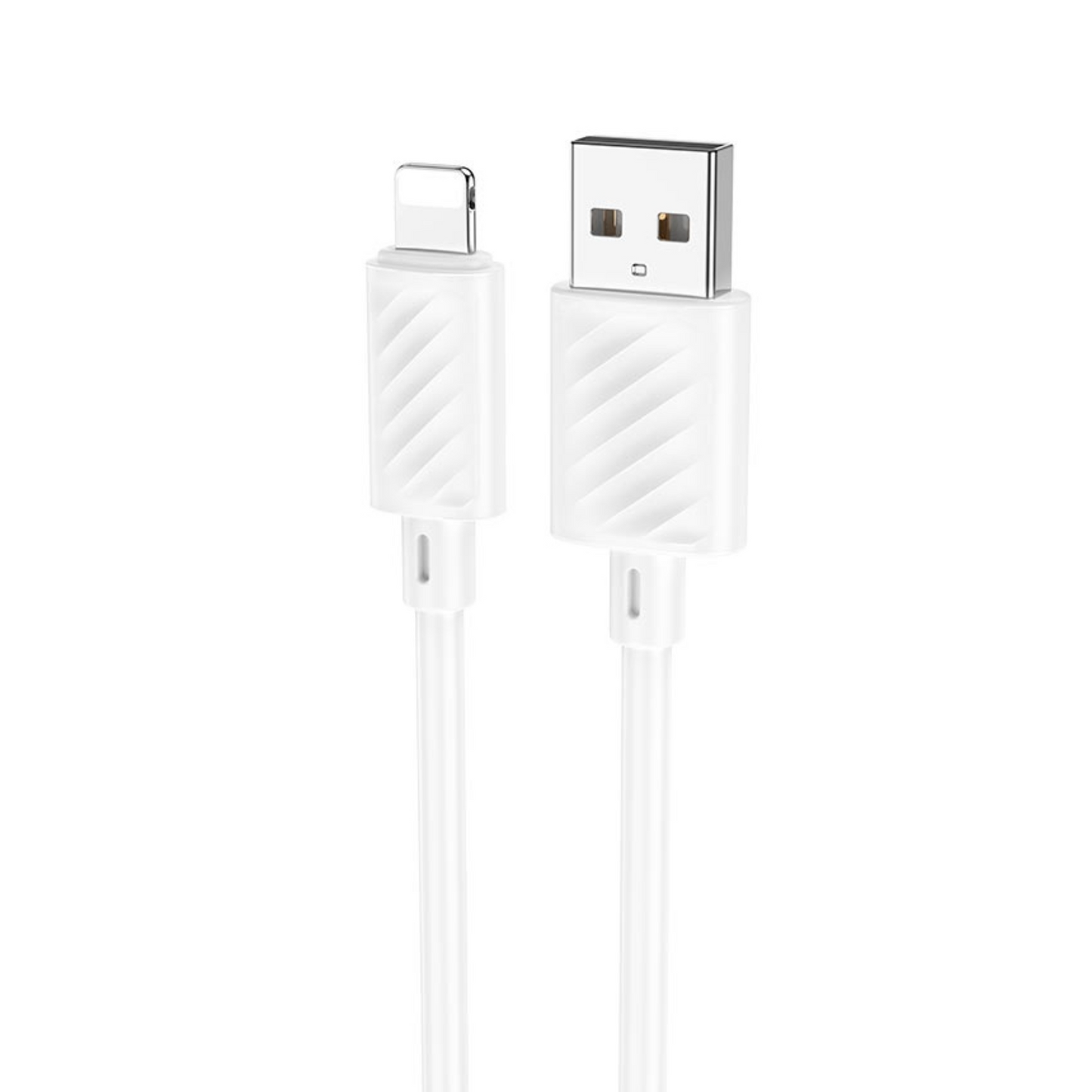 Cabo de Dados e Carregamento USB-A - Lightning HOCO X88, 18W, 2m, Branco