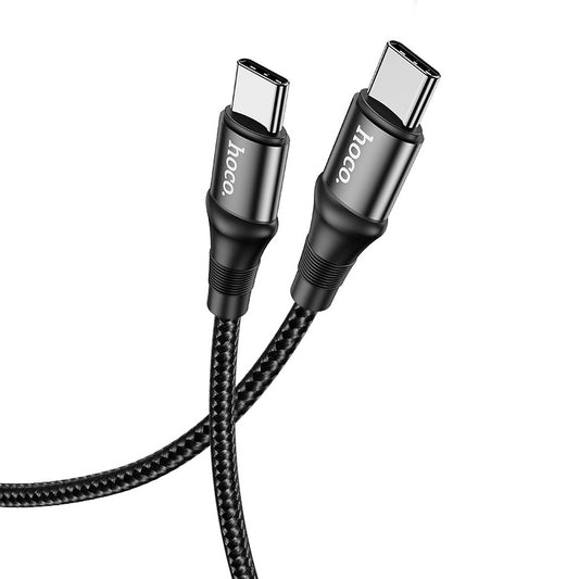 USB-C Data and Charging Cable - USB-C HOCO X50, 100W, 1m, Black