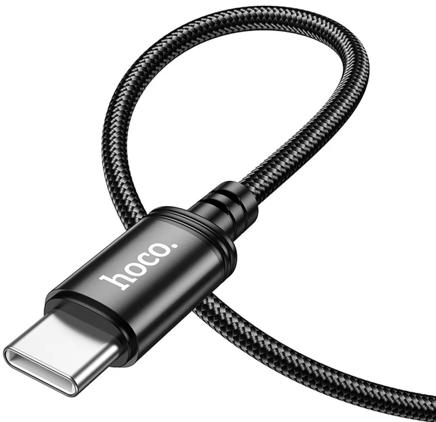 Cabo de Dados e Carregamento USB-C - USB-C HOCO X91, 60W, 3m, Preto